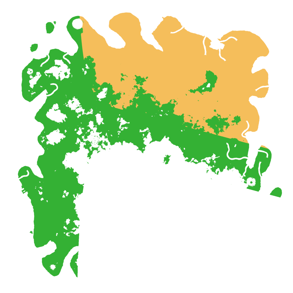 Biome Rust Map: Procedural Map, Size: 5000, Seed: 62911413