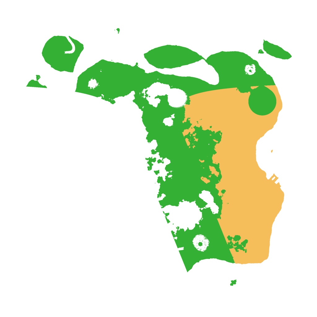Biome Rust Map: Procedural Map, Size: 3000, Seed: 75483