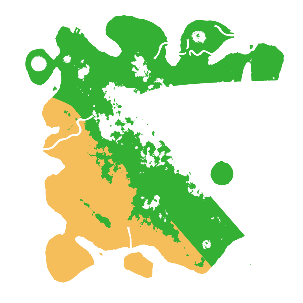 Biome Rust Map: Procedural Map, Size: 3550, Seed: 70504655