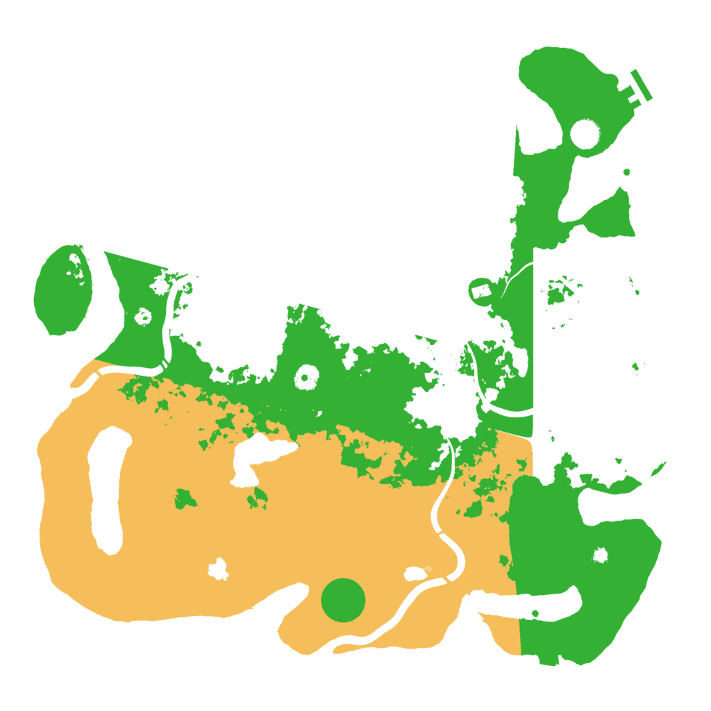 Biome Rust Map: Procedural Map, Size: 4250, Seed: 1936041462
