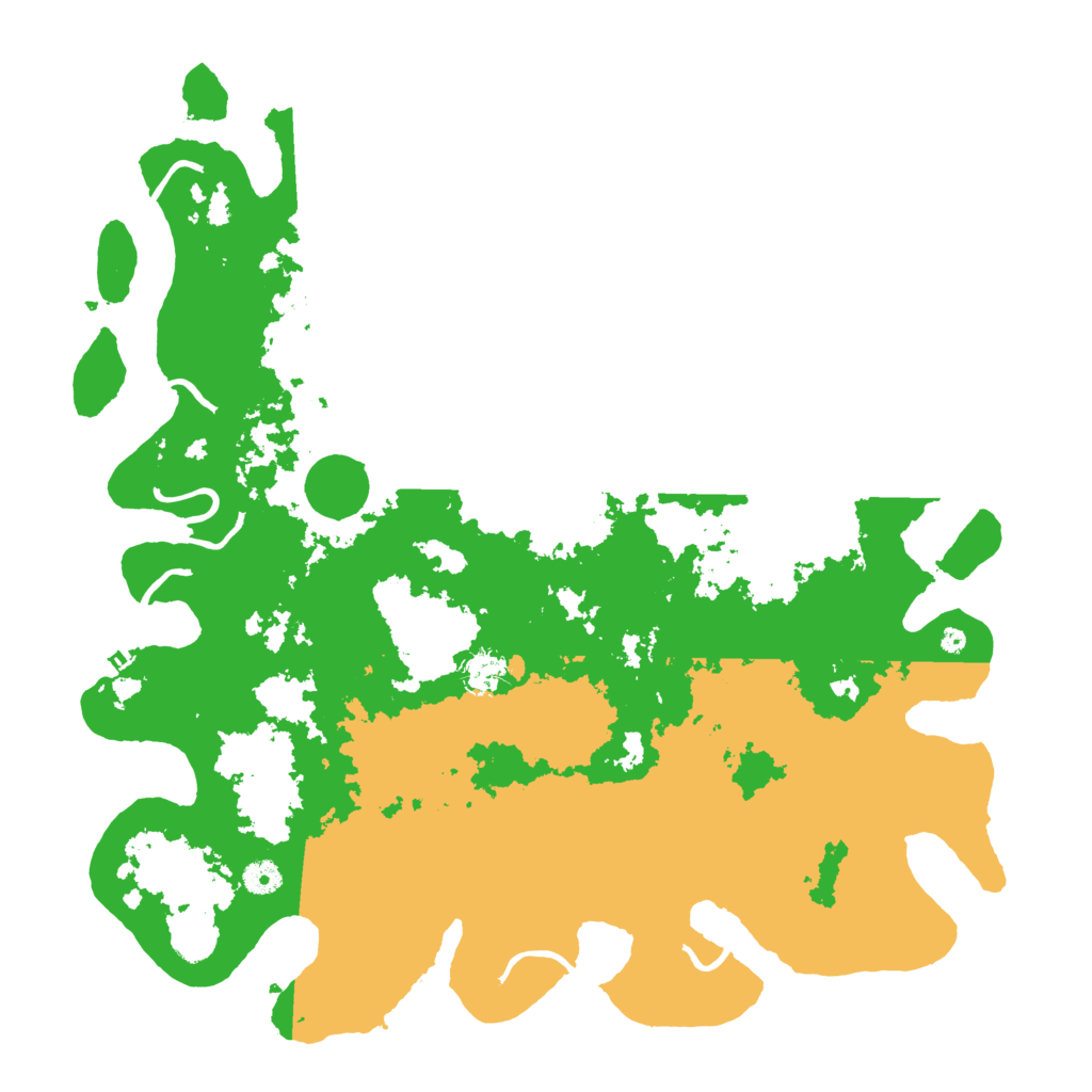 Biome Rust Map: Procedural Map, Size: 4500, Seed: 861758942