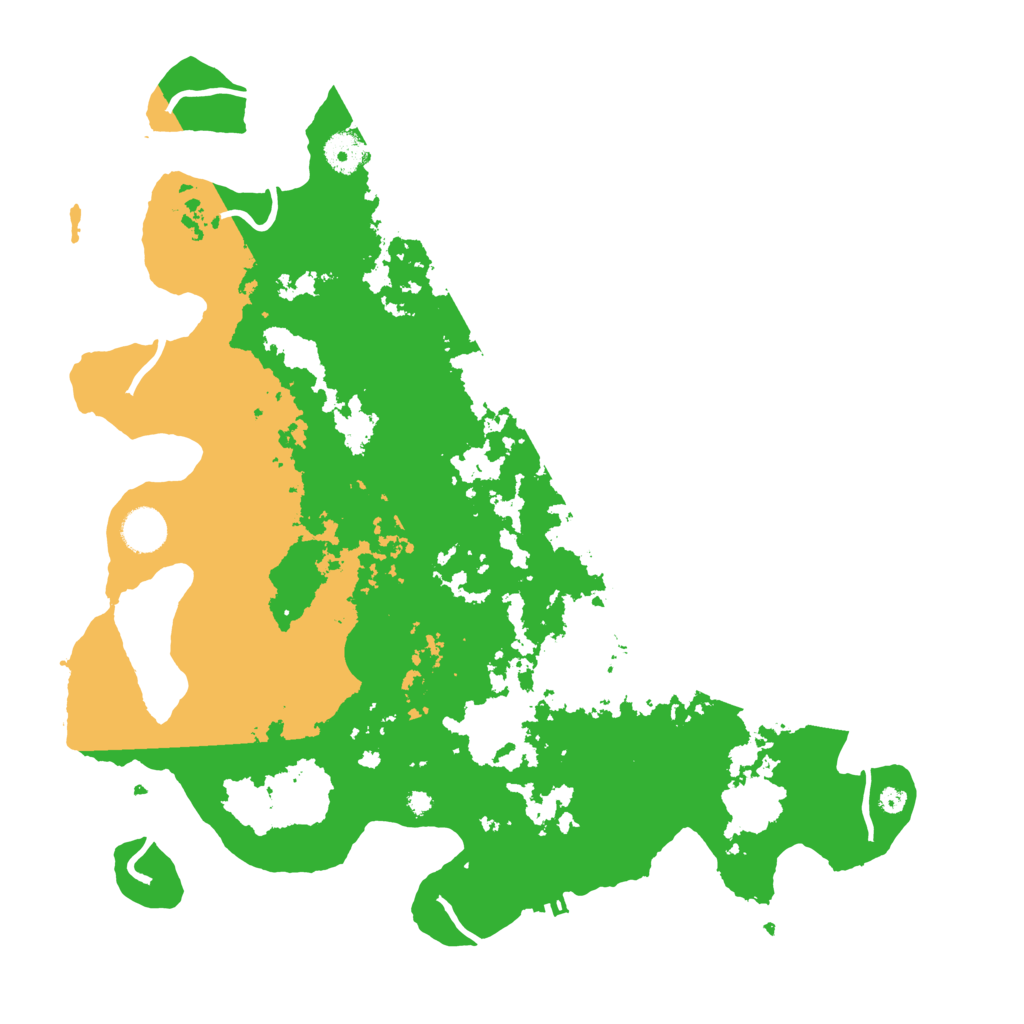 Biome Rust Map: Procedural Map, Size: 4000, Seed: 2001964658
