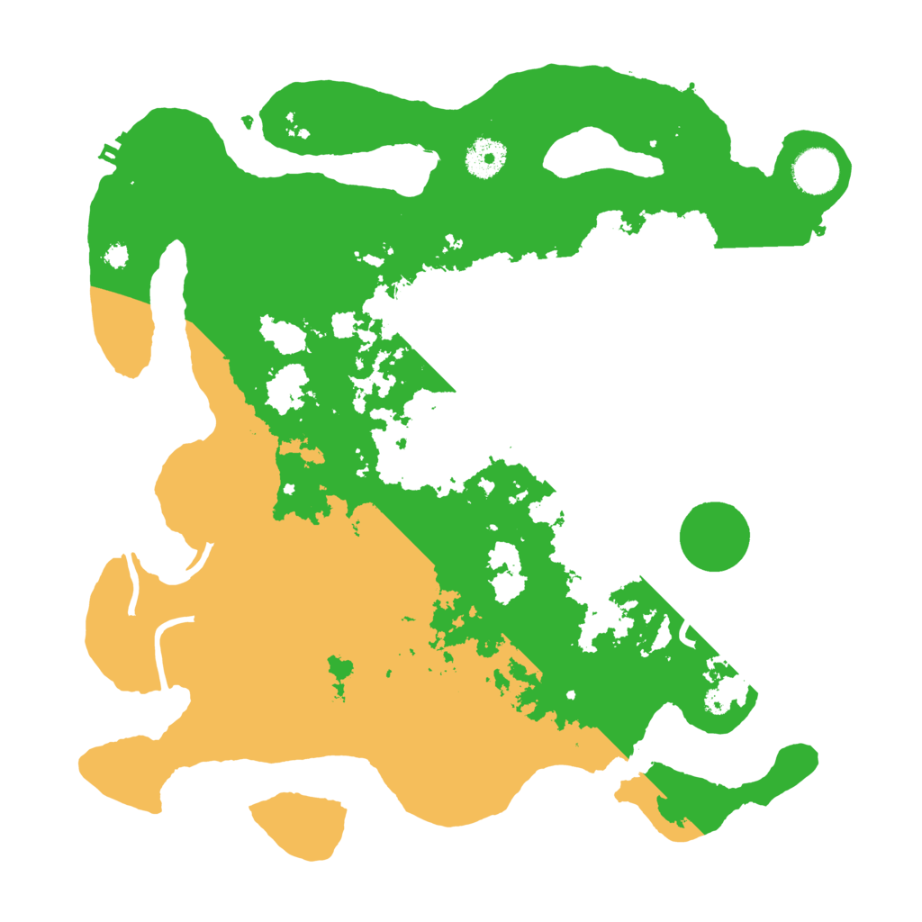 Biome Rust Map: Procedural Map, Size: 3500, Seed: 1338440182