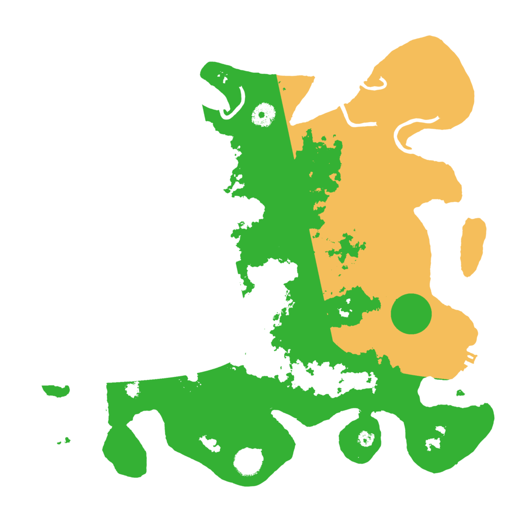 Biome Rust Map: Procedural Map, Size: 3400, Seed: 75473520