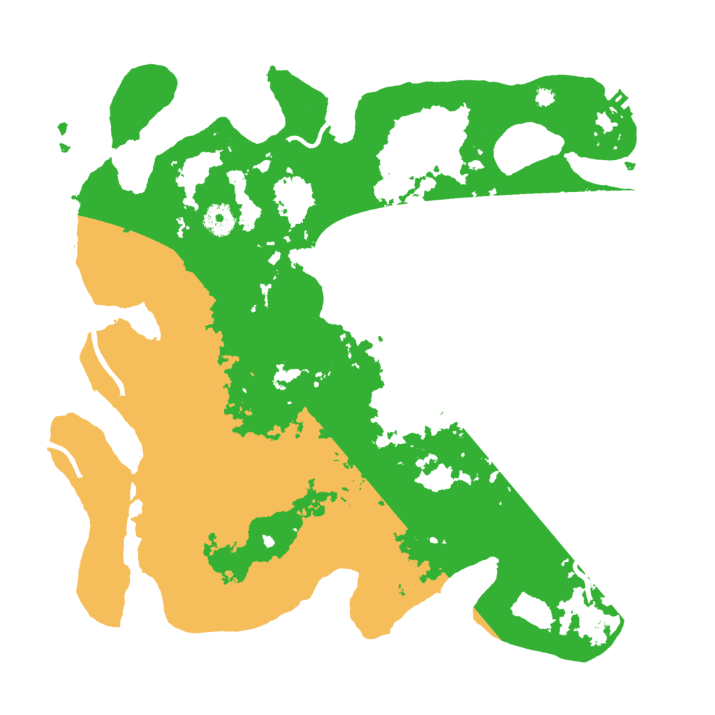 Biome Rust Map: Procedural Map, Size: 3500, Seed: 573143093