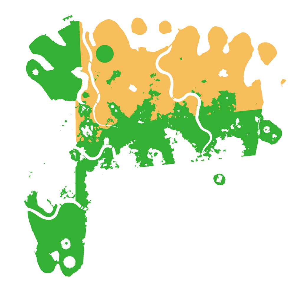 Biome Rust Map: Procedural Map, Size: 4500, Seed: 1790338306