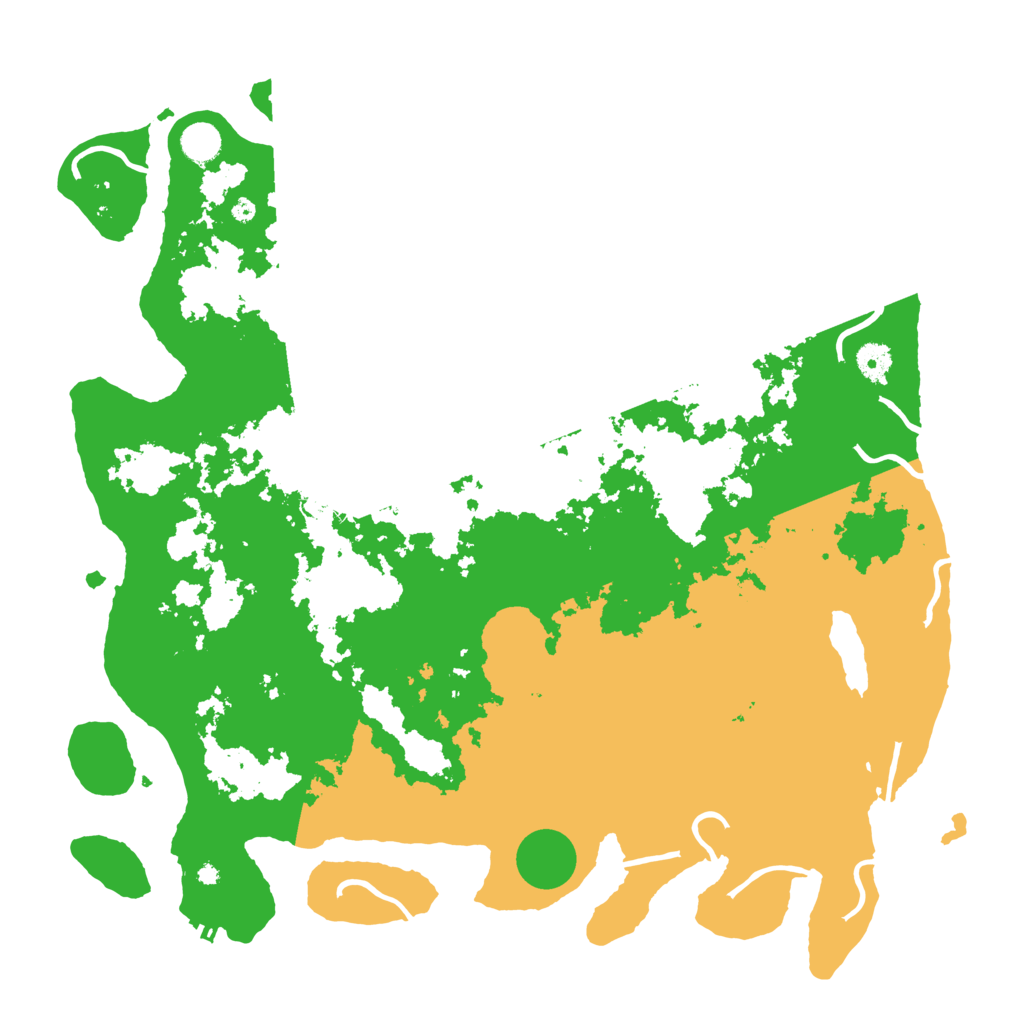 Biome Rust Map: Procedural Map, Size: 4500, Seed: 682284147