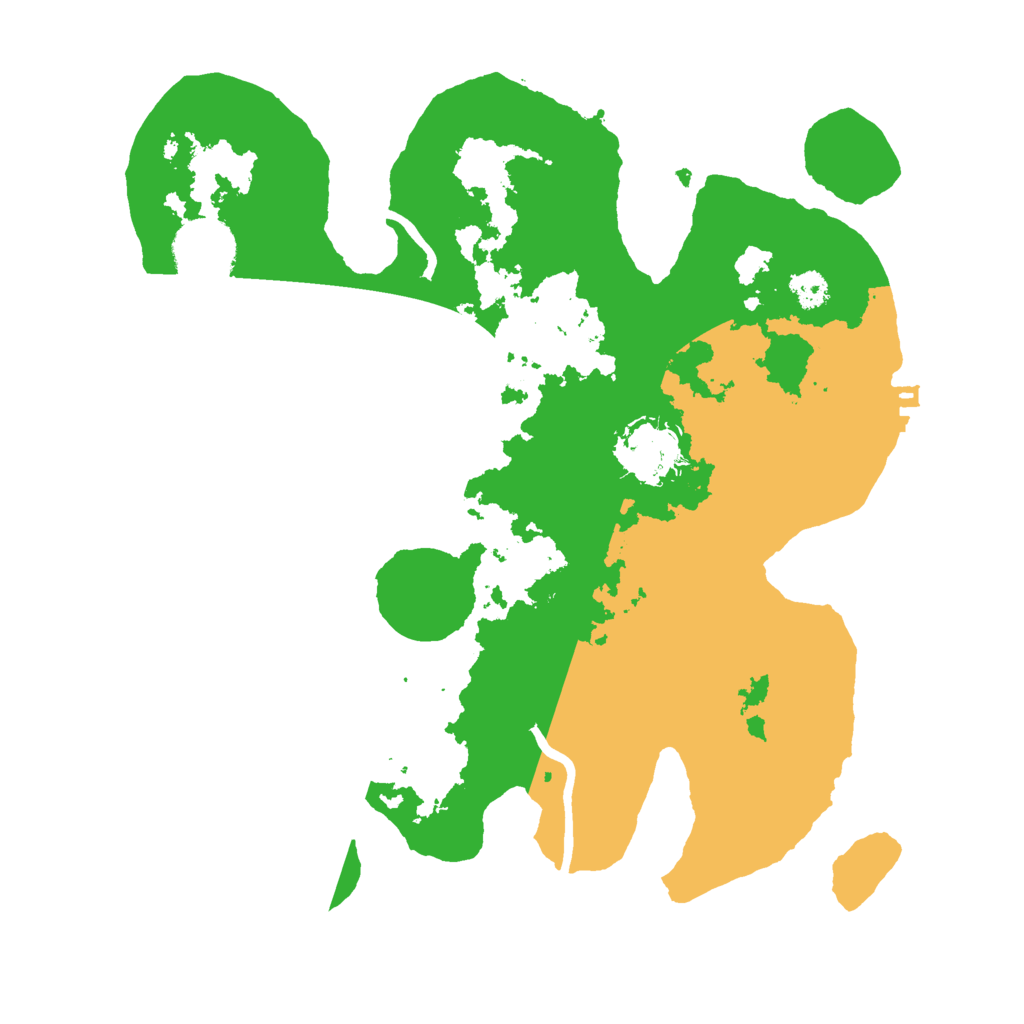 Biome Rust Map: Procedural Map, Size: 2900, Seed: 2008355473