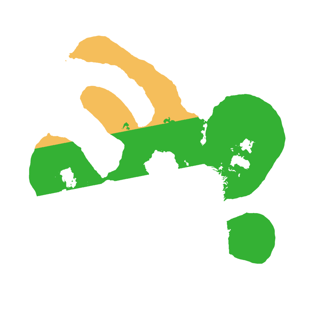 Biome Rust Map: Barren, Size: 2000, Seed: 932049