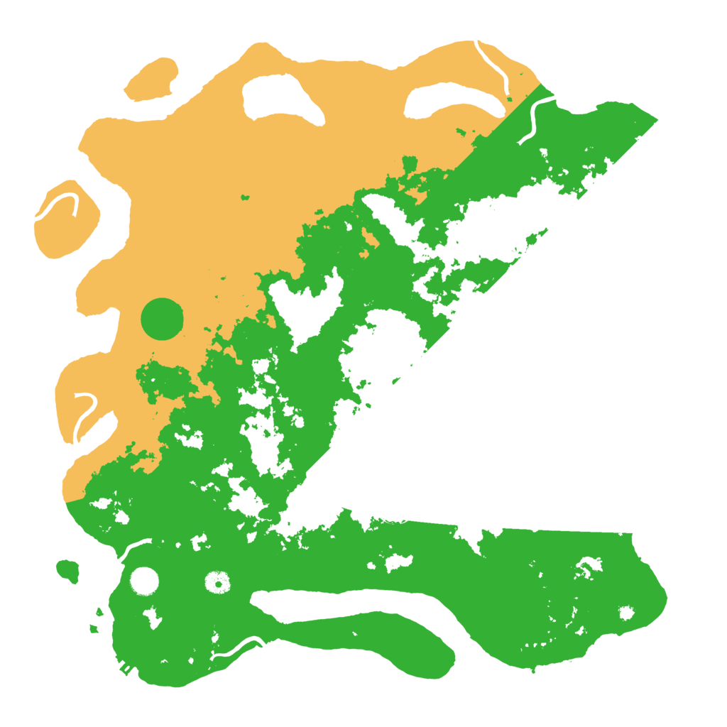 Biome Rust Map: Procedural Map, Size: 4500, Seed: 329766000