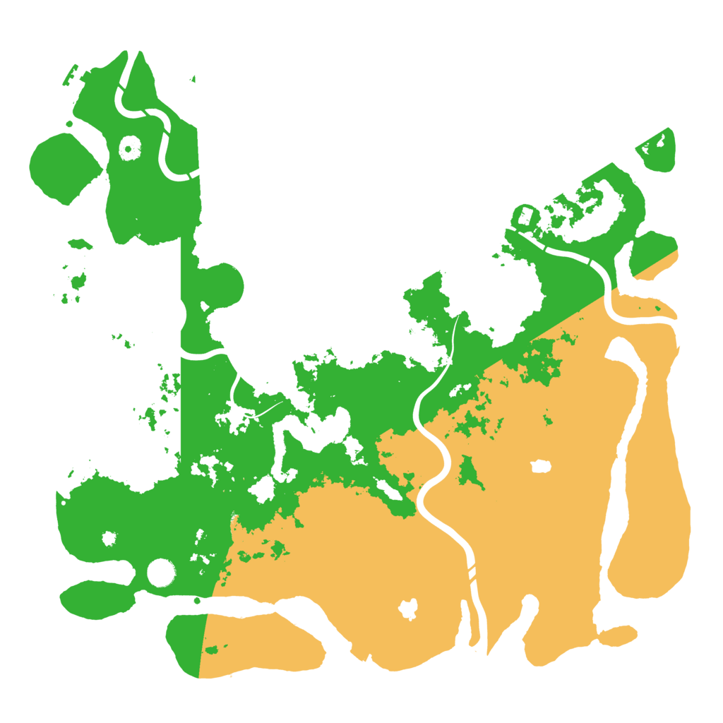 Biome Rust Map: Procedural Map, Size: 4500, Seed: 1955365270
