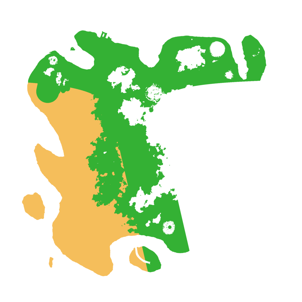 Biome Rust Map: Procedural Map, Size: 3500, Seed: 1476089441