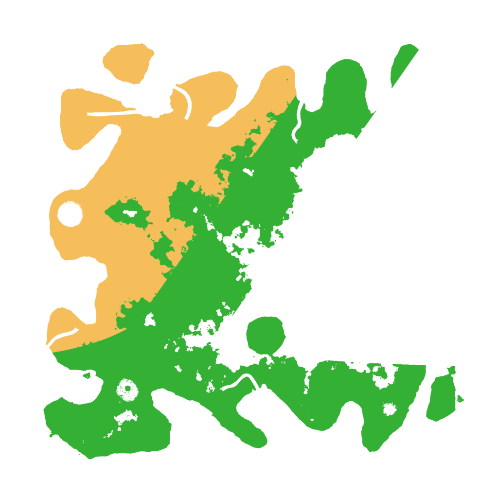 Biome Rust Map: Procedural Map, Size: 3500, Seed: 486207636