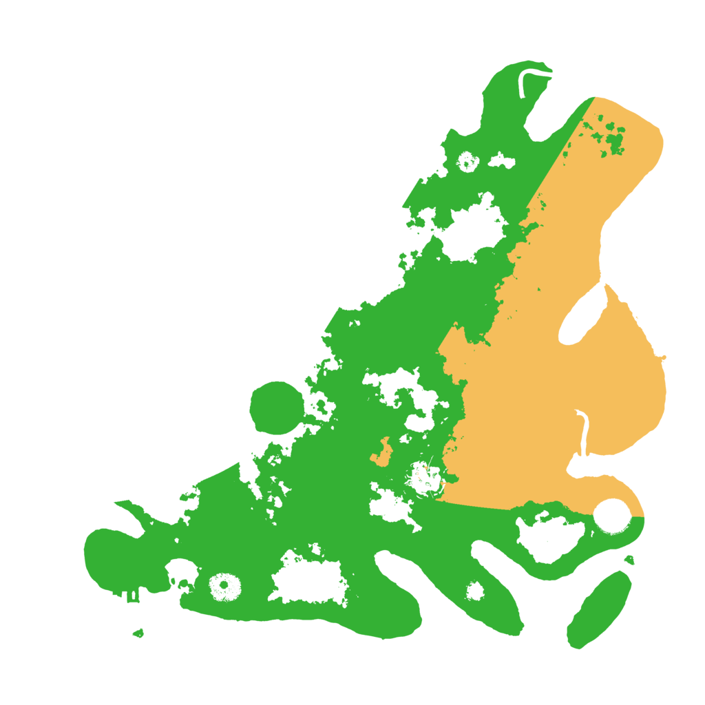 Biome Rust Map: Procedural Map, Size: 3500, Seed: 715419650