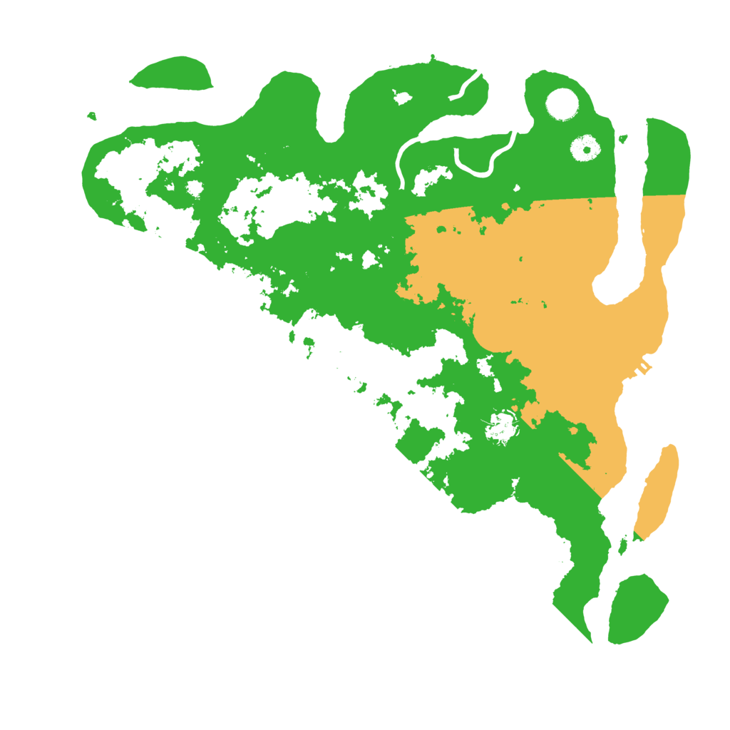 Biome Rust Map: Procedural Map, Size: 4000, Seed: 964442312