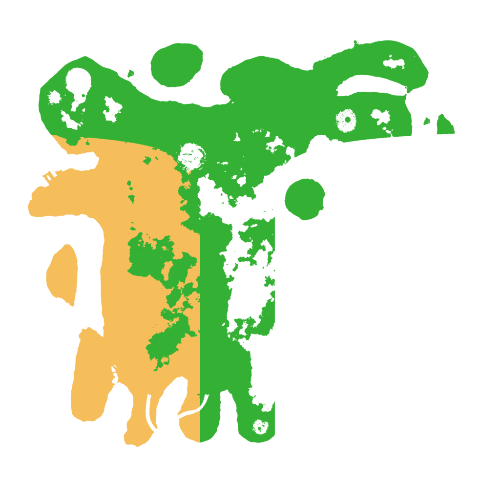 Biome Rust Map: Procedural Map, Size: 3500, Seed: 1607095292