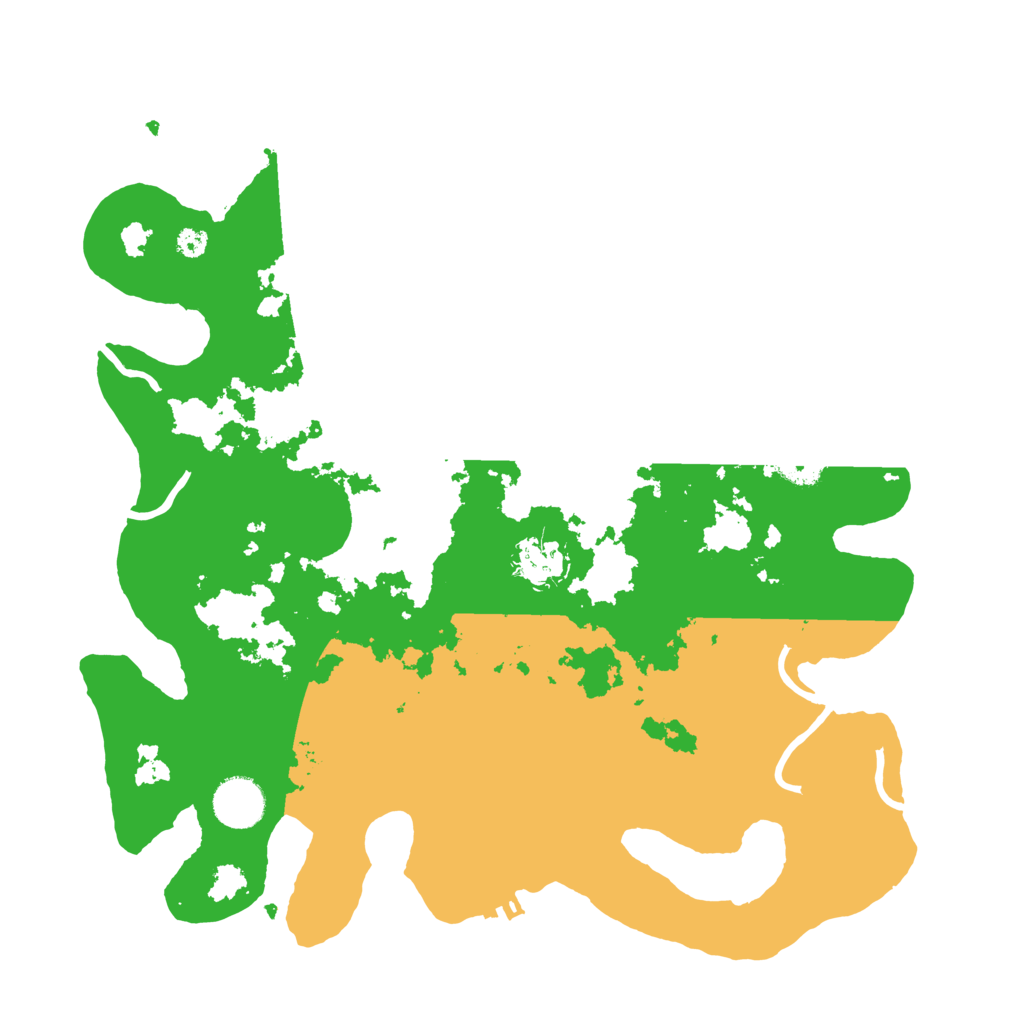 Biome Rust Map: Procedural Map, Size: 3500, Seed: 757748224