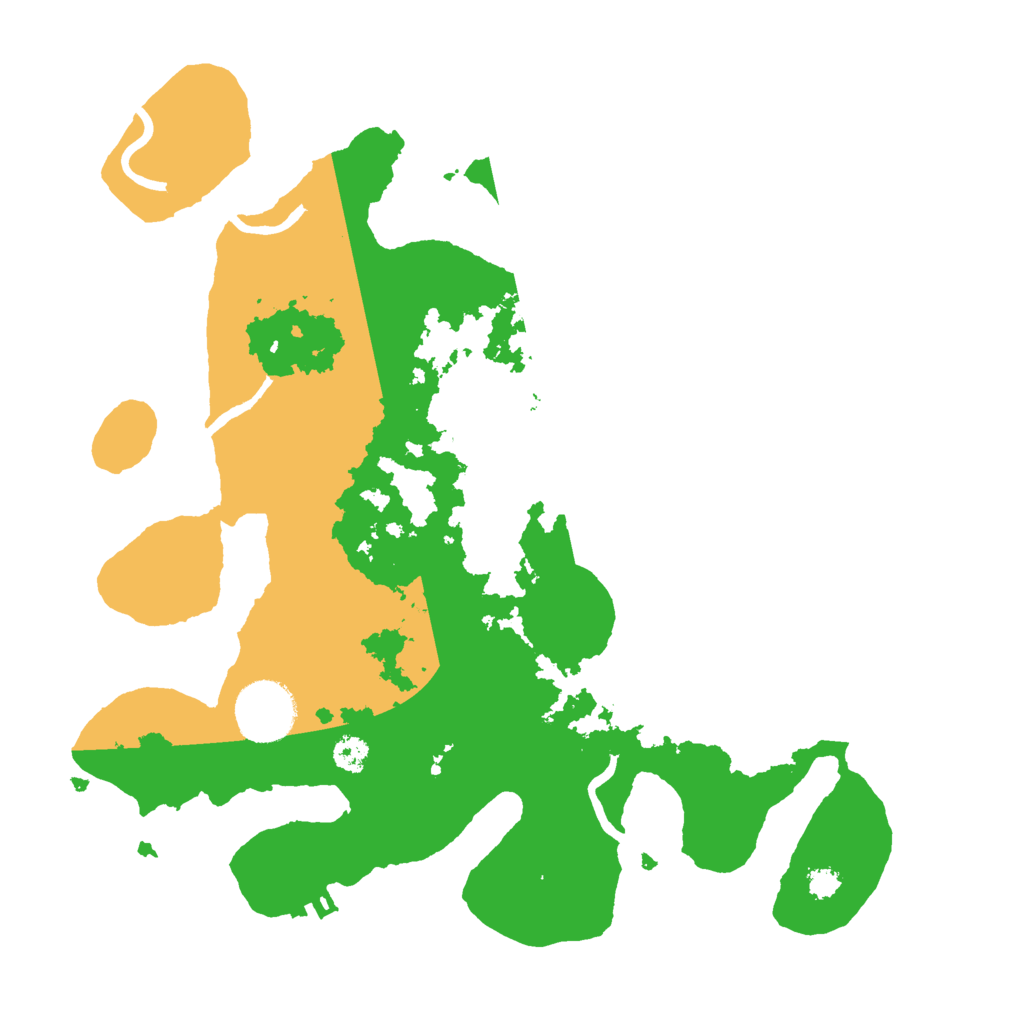 Biome Rust Map: Procedural Map, Size: 3000, Seed: 624534139