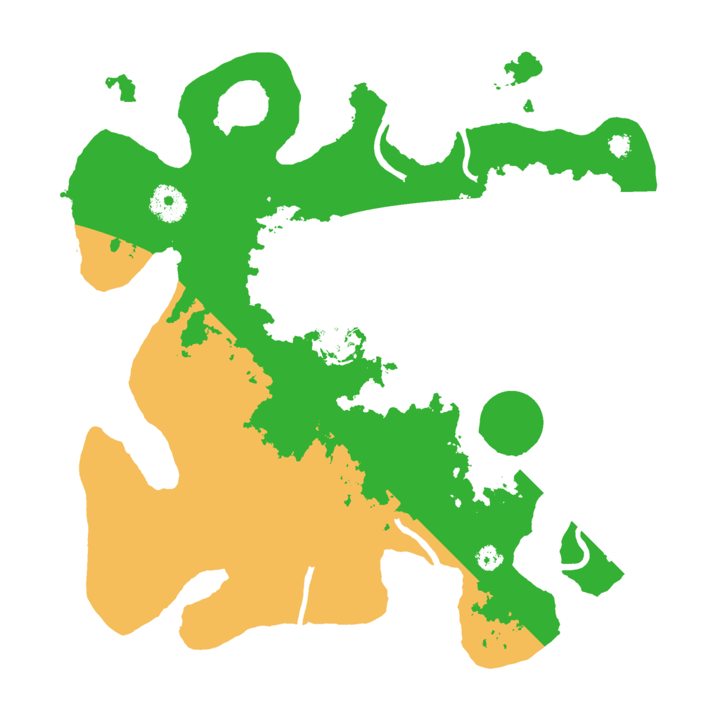 Biome Rust Map: Procedural Map, Size: 3000, Seed: 1202707612