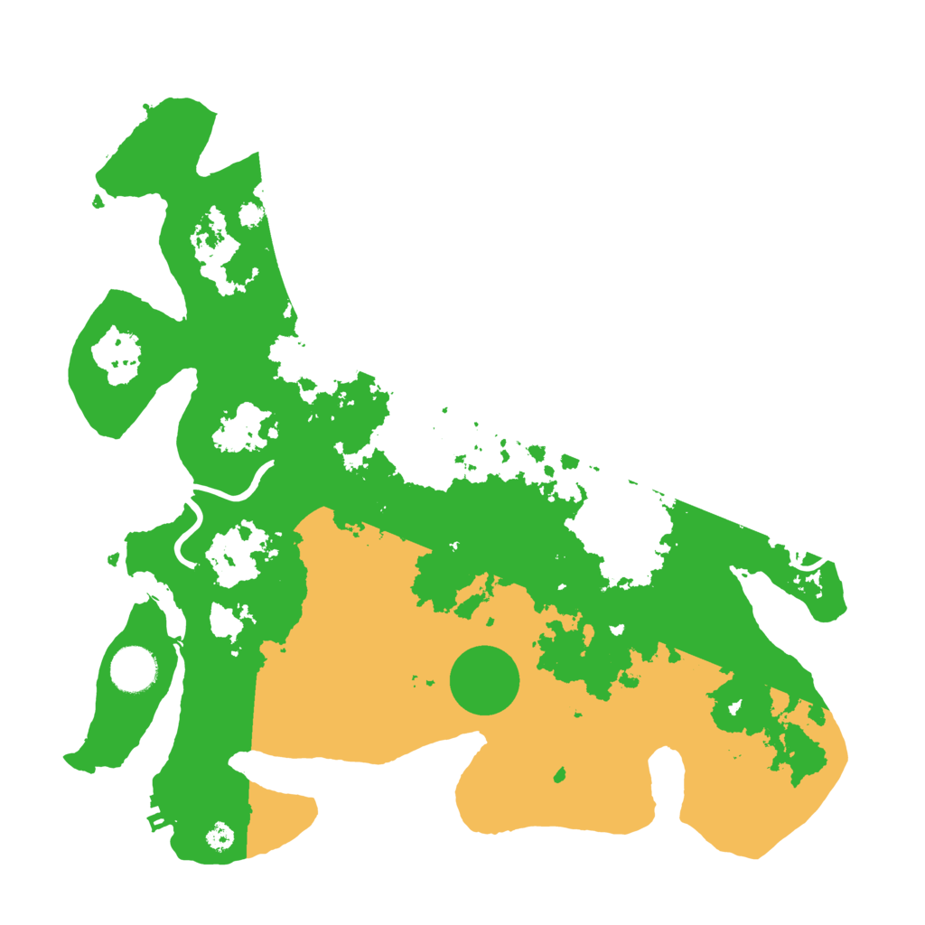 Biome Rust Map: Procedural Map, Size: 3500, Seed: 1728180030