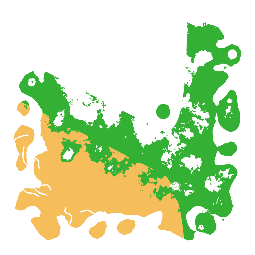 Biome Rust Map: Procedural Map, Size: 4800, Seed: 1674045597