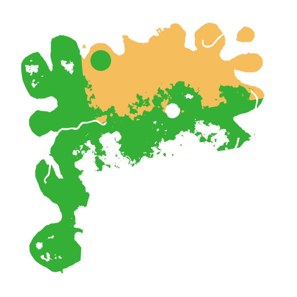Biome Rust Map: Procedural Map, Size: 3800, Seed: 8964109