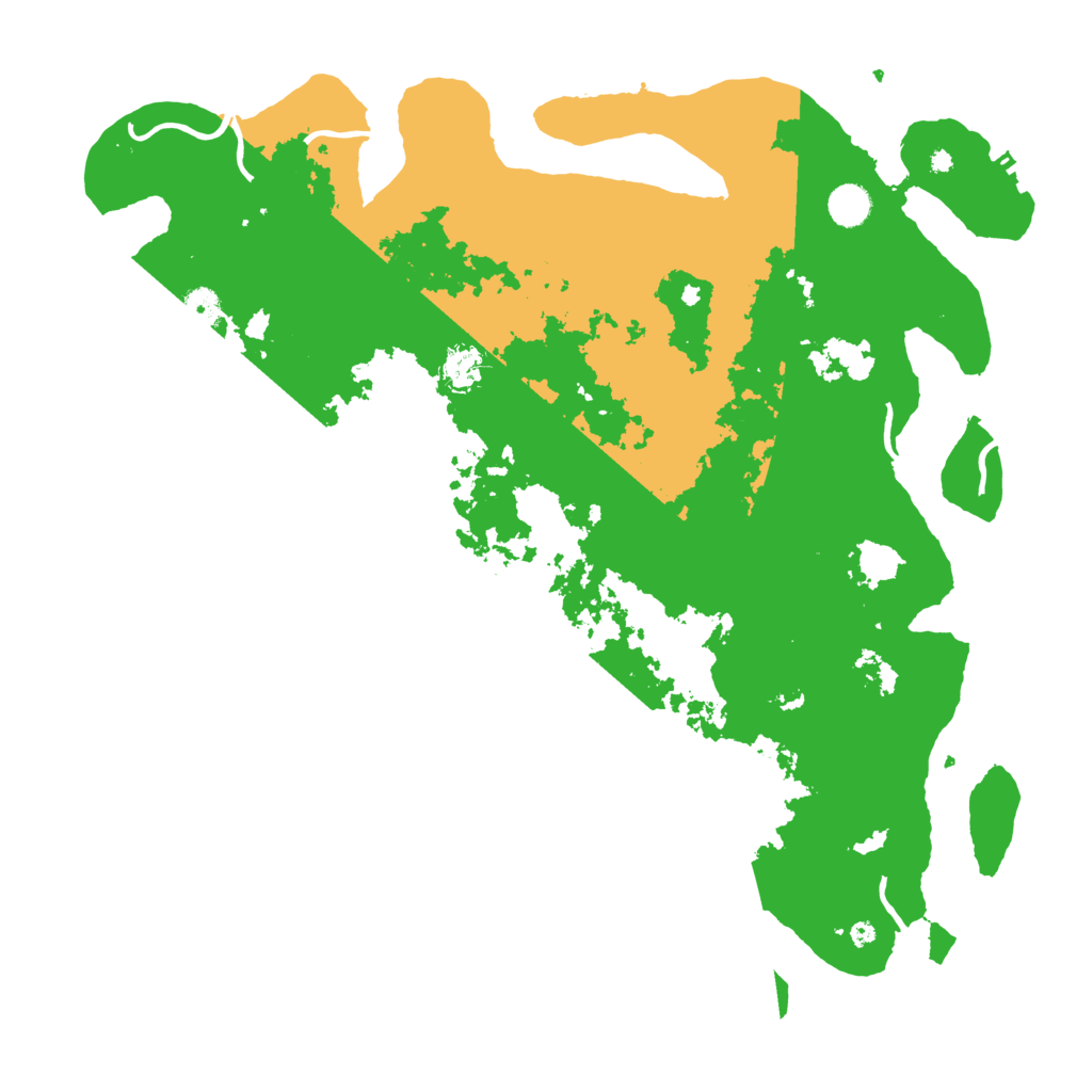 Biome Rust Map: Procedural Map, Size: 4500, Seed: 1583424229