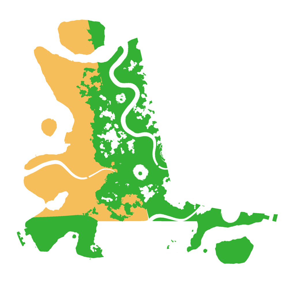 Biome Rust Map: Procedural Map, Size: 3000, Seed: 29000