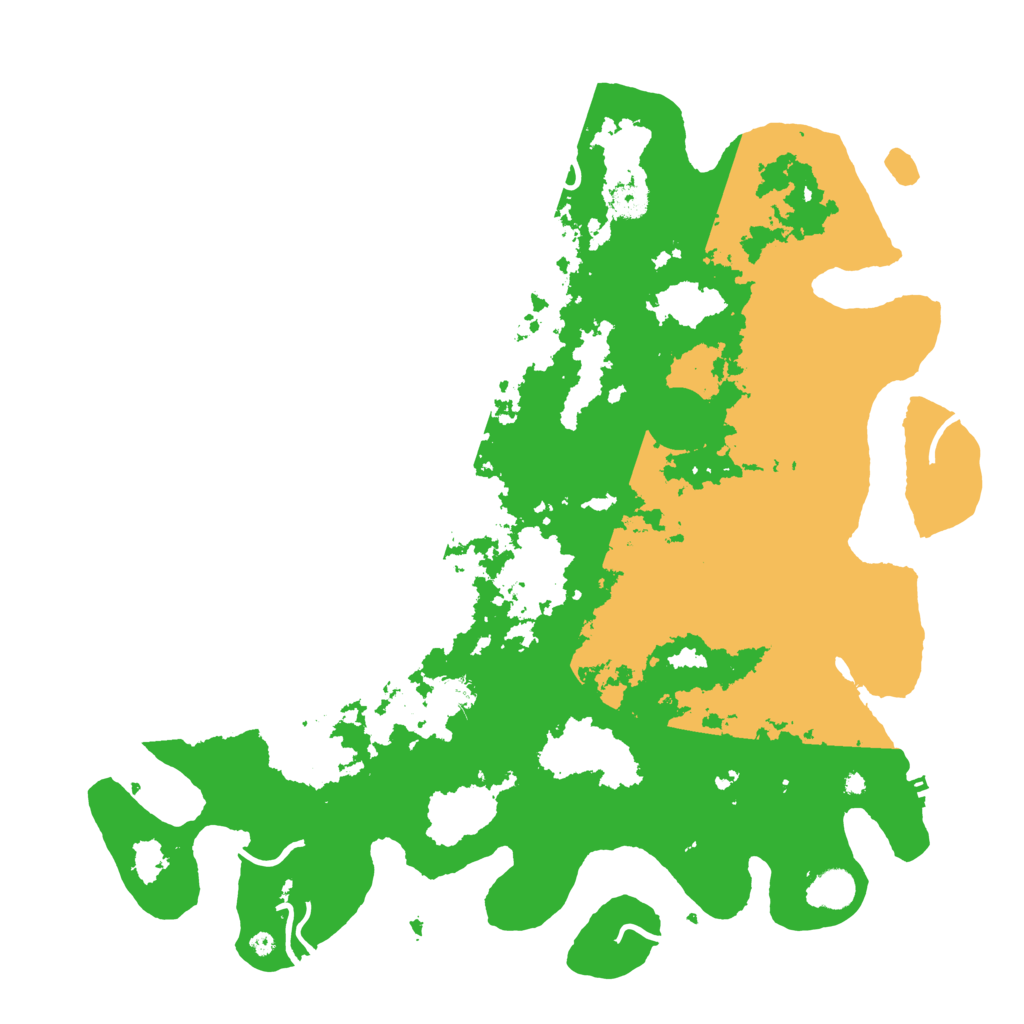 Biome Rust Map: Procedural Map, Size: 4500, Seed: 305466233