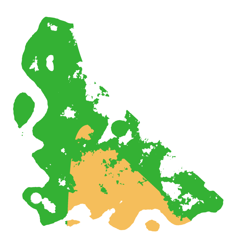 Biome Rust Map: Barren, Size: 4000, Seed: 988345