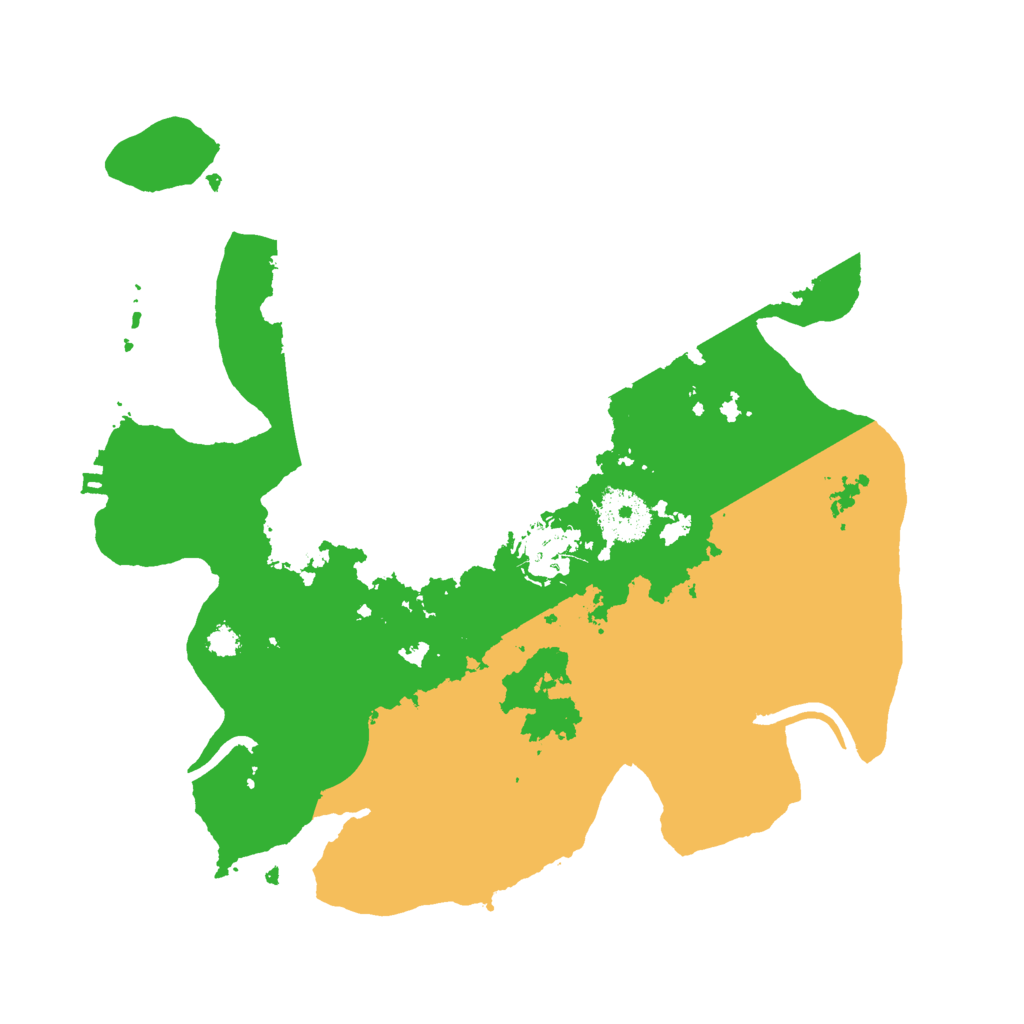 Biome Rust Map: Procedural Map, Size: 3000, Seed: 300186006