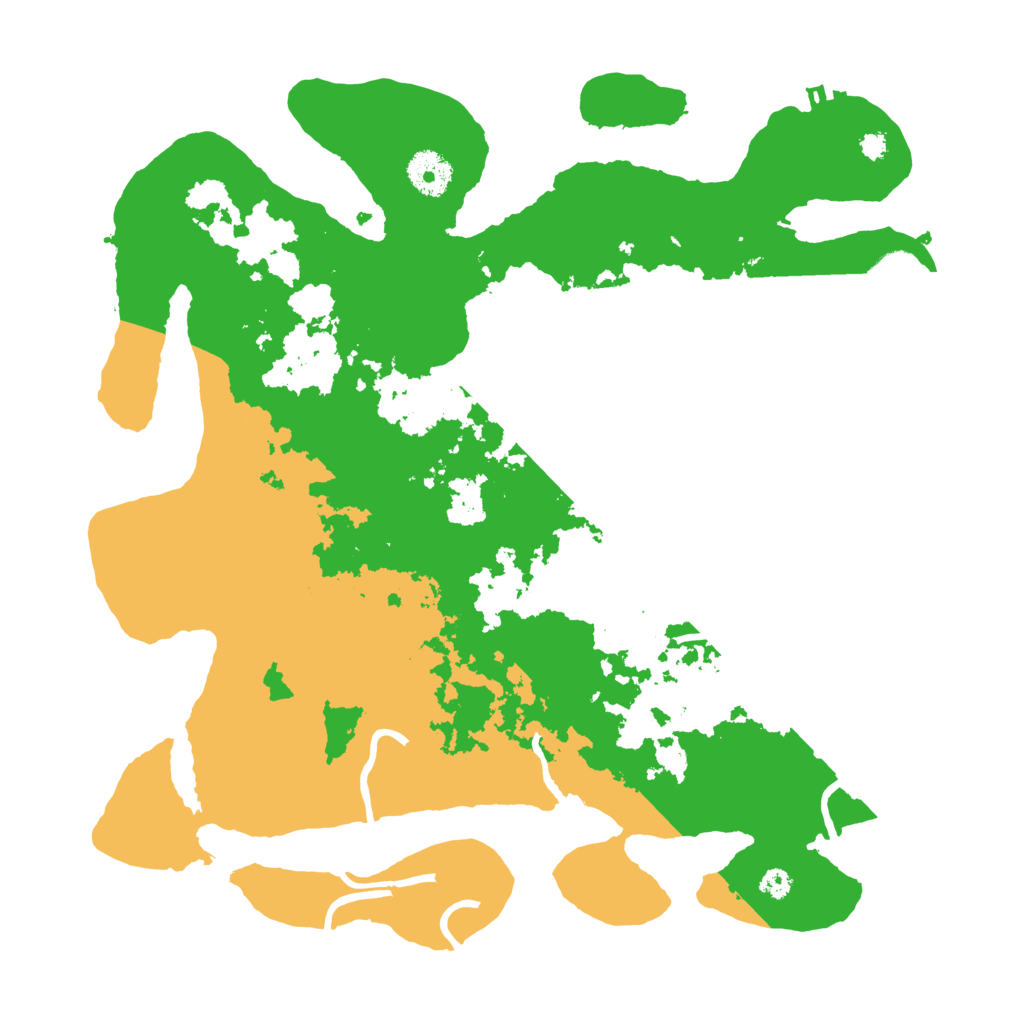 Biome Rust Map: Procedural Map, Size: 3500, Seed: 1107164774