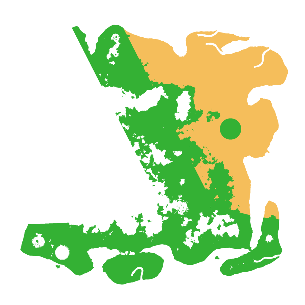 Biome Rust Map: Procedural Map, Size: 3800, Seed: 1774452278