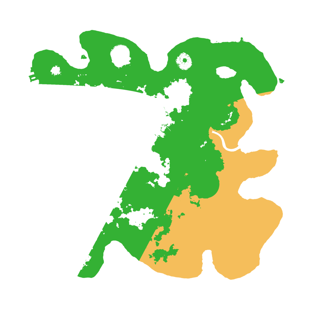 Biome Rust Map: Procedural Map, Size: 3000, Seed: 362770433