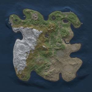 Thumbnail Rust Map: Procedural Map, Size: 3000, Seed: 362770433, 13 Monuments