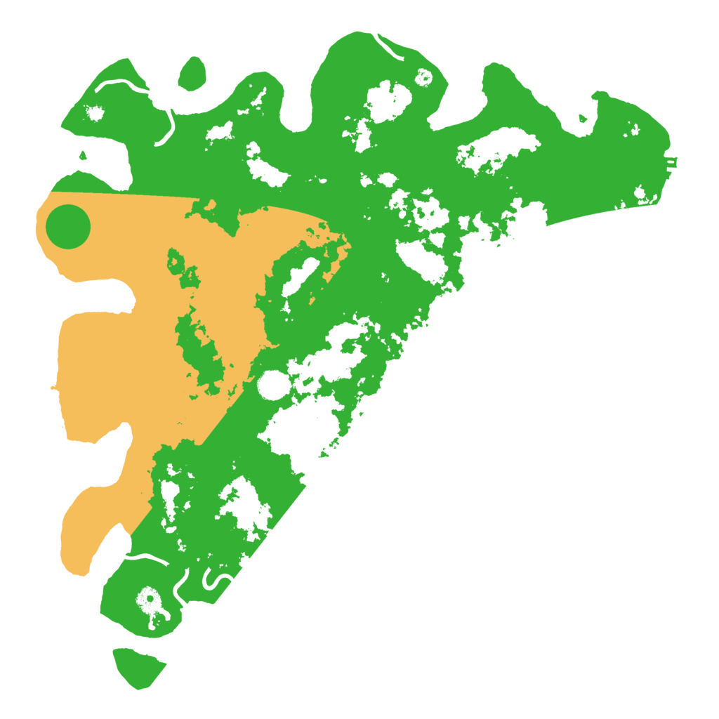 Biome Rust Map: Procedural Map, Size: 4250, Seed: 691621