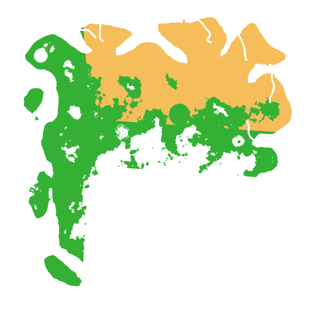 Biome Rust Map: Procedural Map, Size: 4000, Seed: 950301187