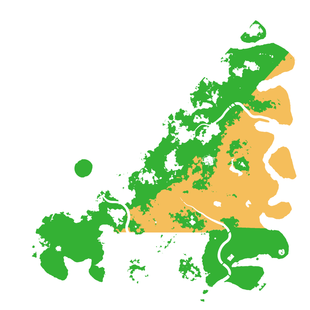 Biome Rust Map: Procedural Map, Size: 5000, Seed: 1117894348