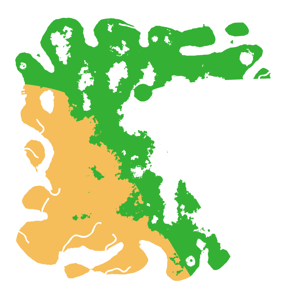 Biome Rust Map: Procedural Map, Size: 4500, Seed: 829017606