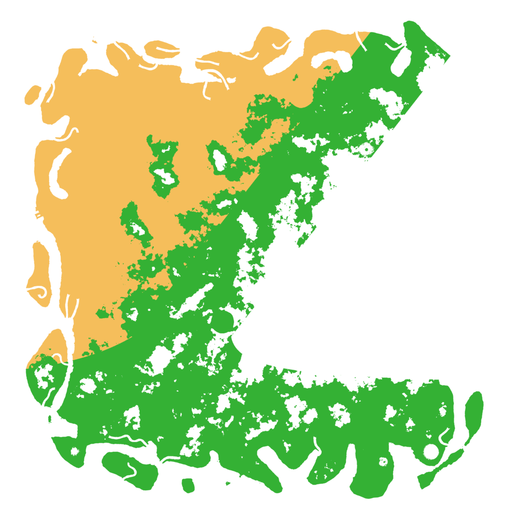 Biome Rust Map: Procedural Map, Size: 6000, Seed: 177268339