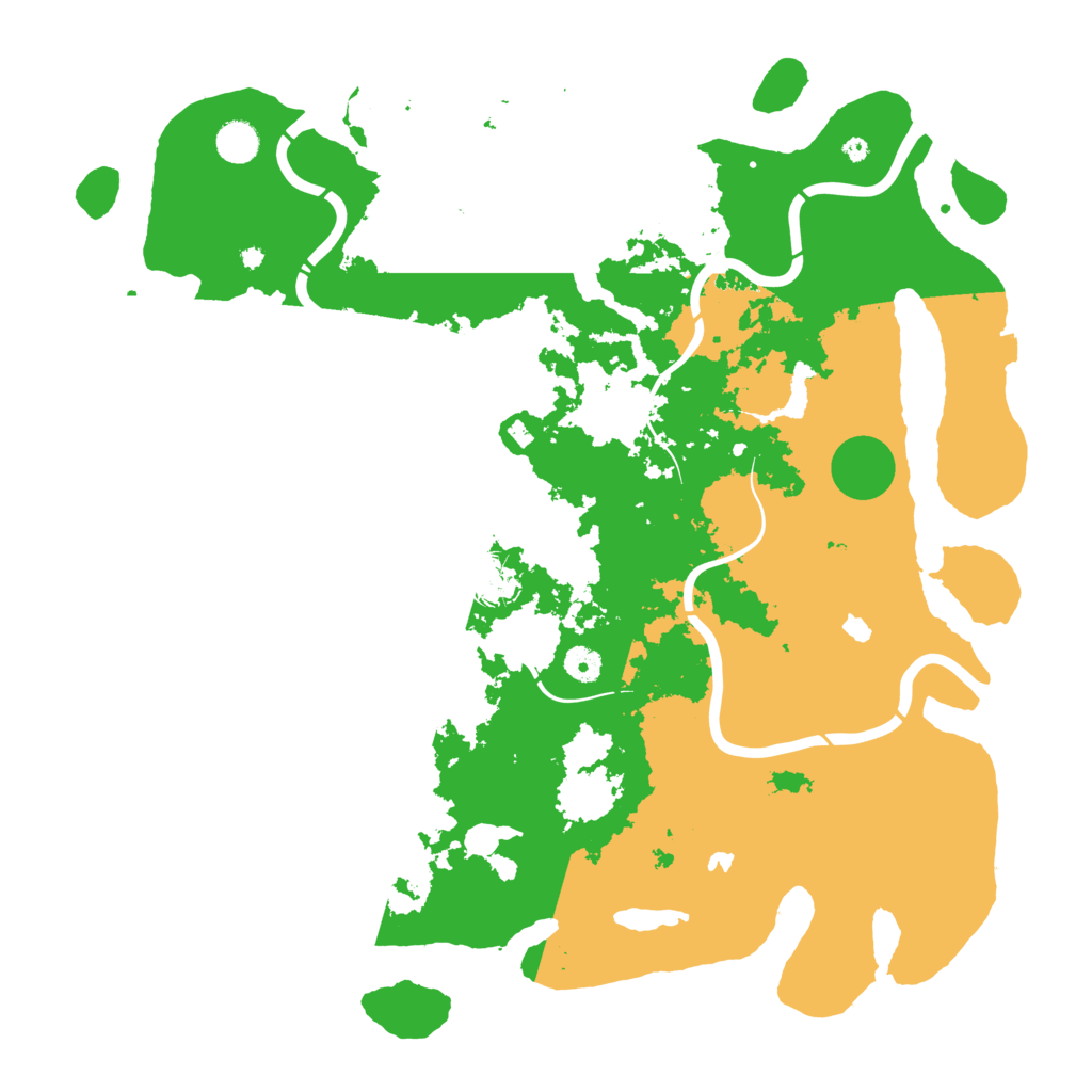 Biome Rust Map: Procedural Map, Size: 4500, Seed: 1456369082