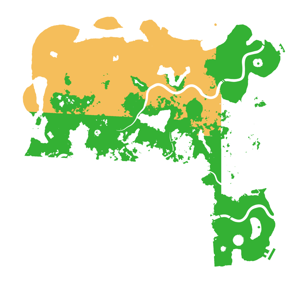 Biome Rust Map: Procedural Map, Size: 4800, Seed: 855138959