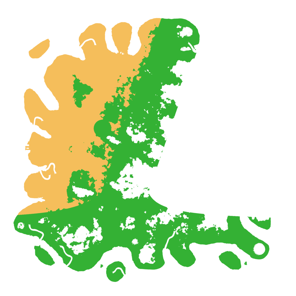 Biome Rust Map: Procedural Map, Size: 4500, Seed: 474180677