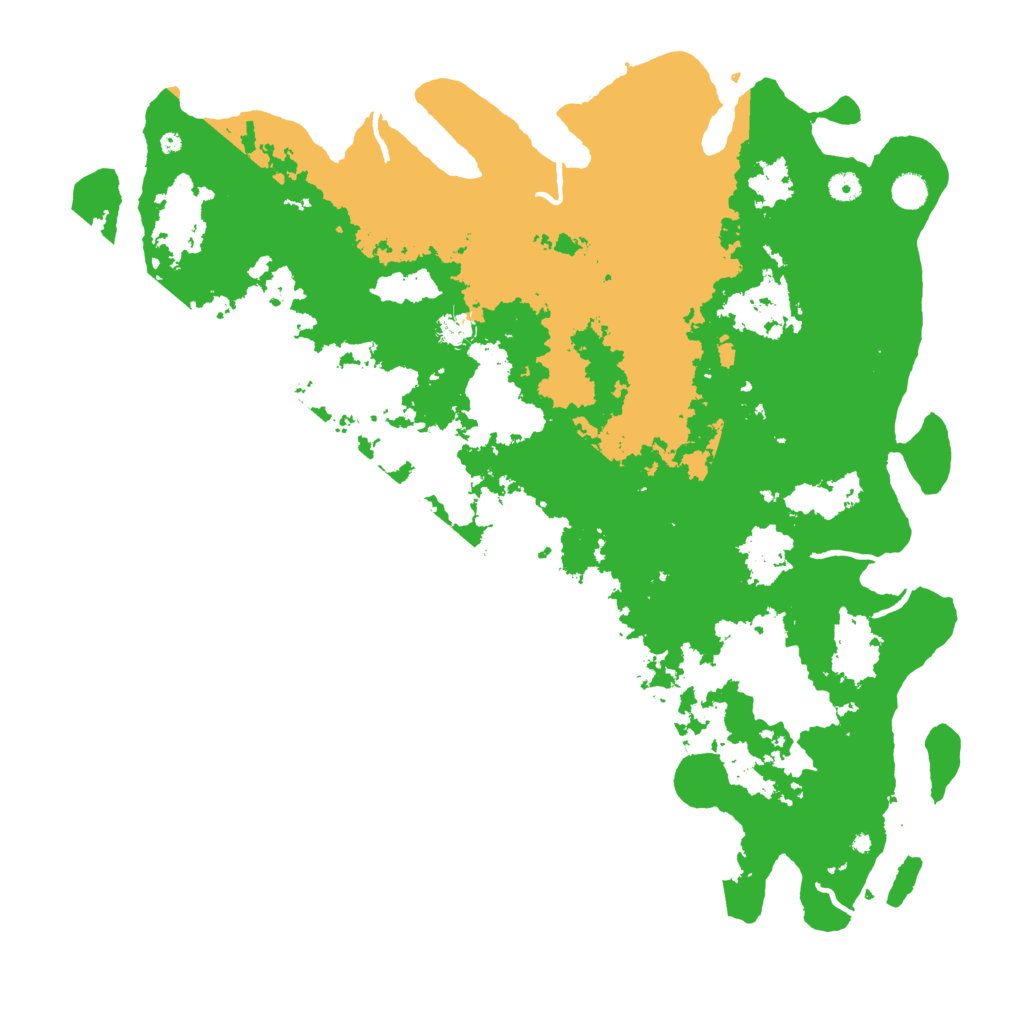 Biome Rust Map: Procedural Map, Size: 5000, Seed: 1434160526