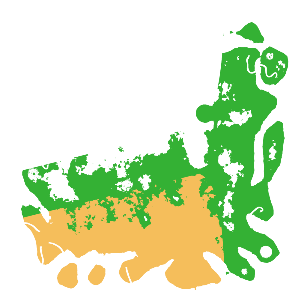 Biome Rust Map: Procedural Map, Size: 4500, Seed: 167712