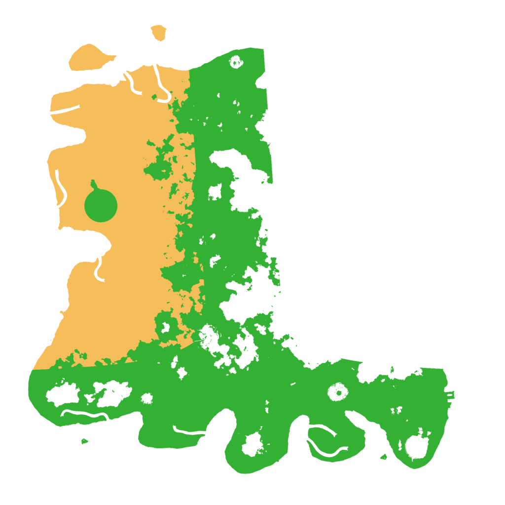 Biome Rust Map: Procedural Map, Size: 4050, Seed: 1379728074