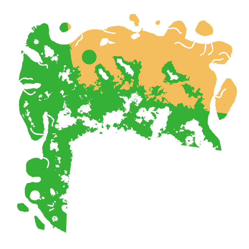 Biome Rust Map: Procedural Map, Size: 4500, Seed: 36465362