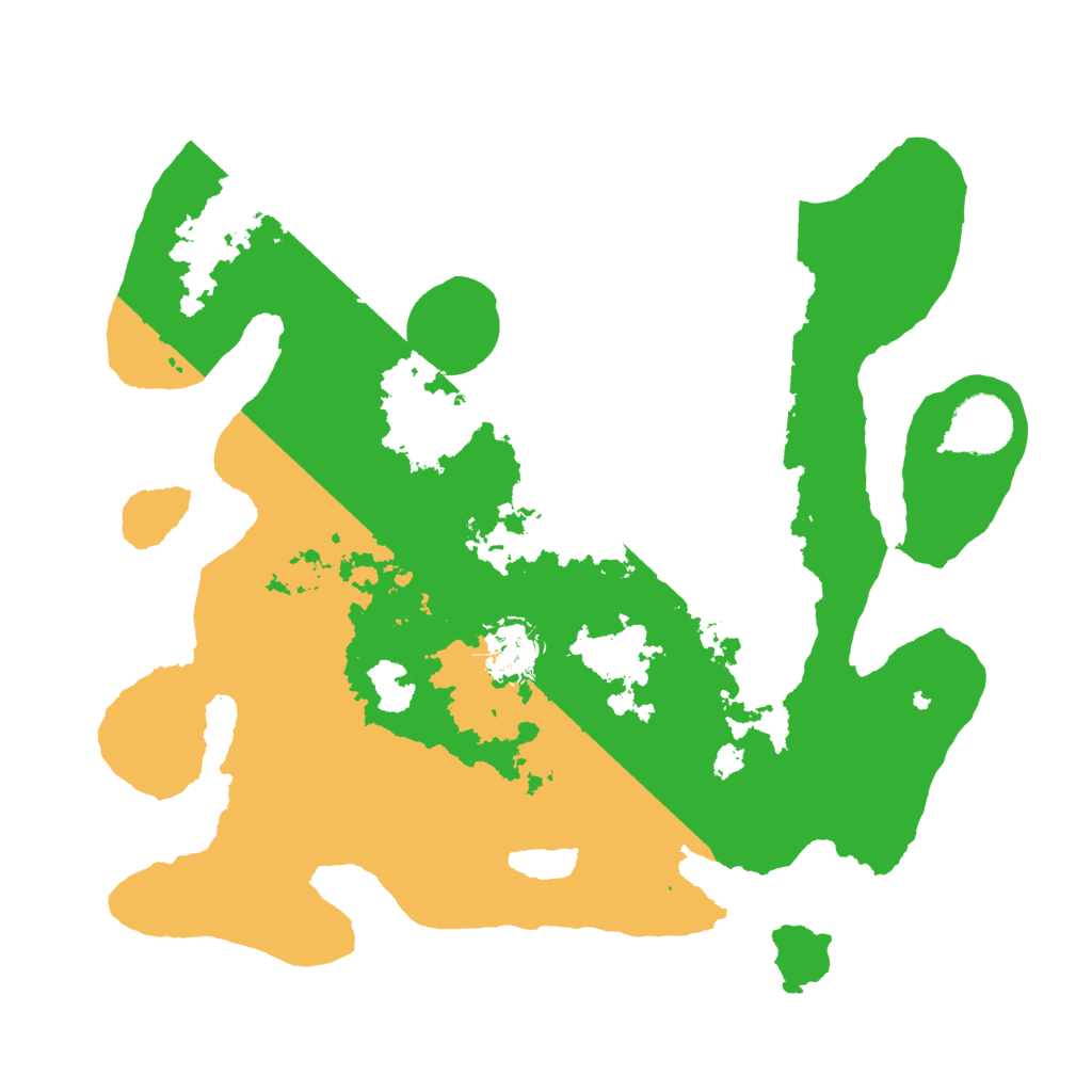 Biome Rust Map: Barren, Size: 3250, Seed: 19553610