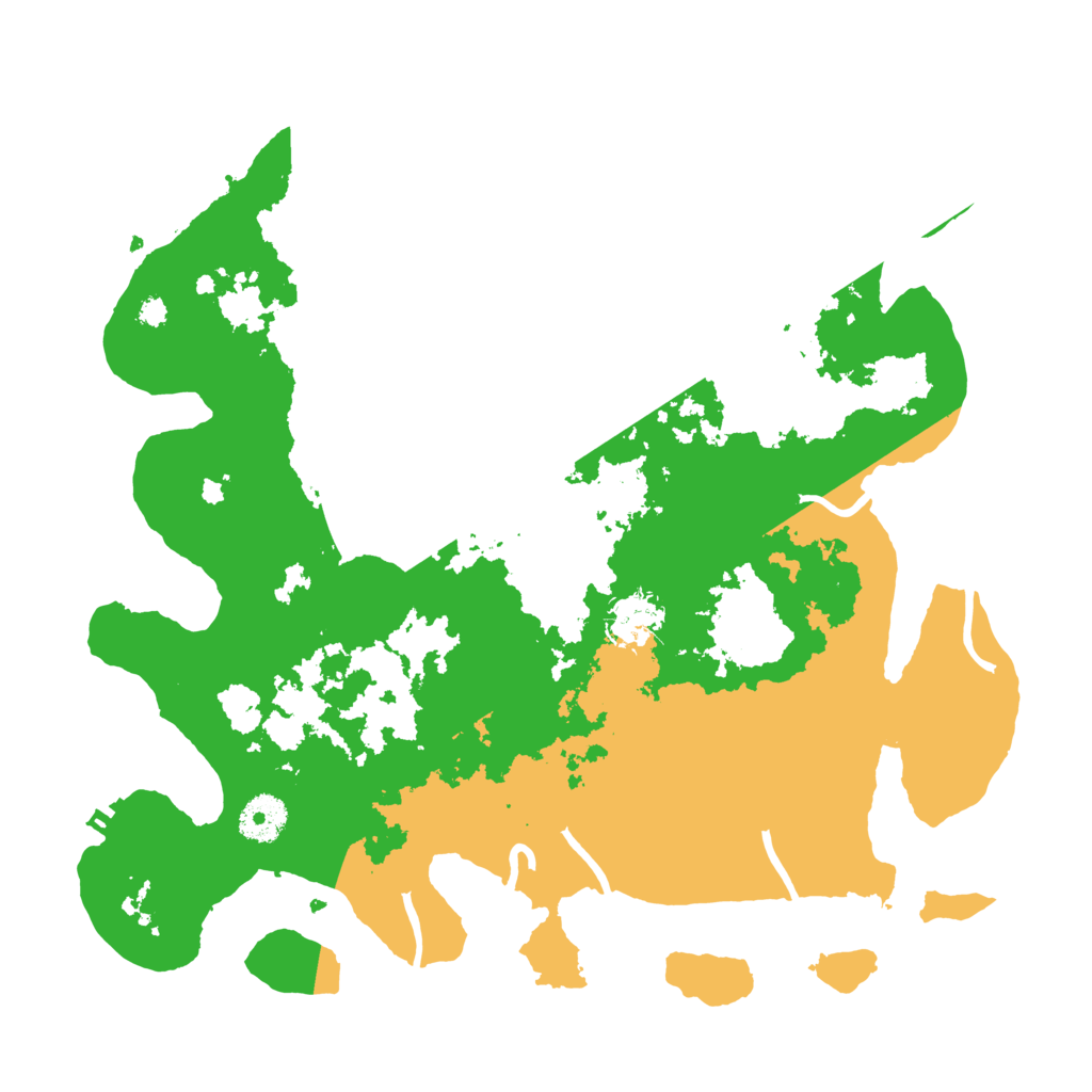 Biome Rust Map: Procedural Map, Size: 3500, Seed: 1451322091