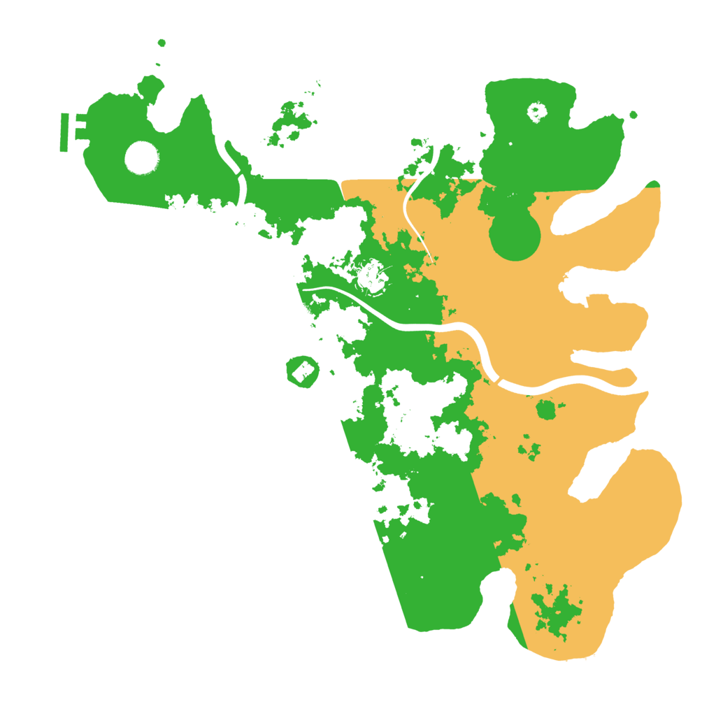 Biome Rust Map: Procedural Map, Size: 3750, Seed: 1488814336